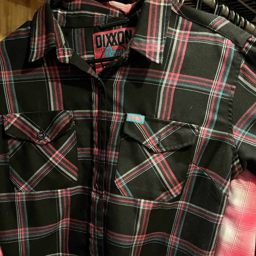 Dixxon Women's "Bowie" Flannel ~ Size Large